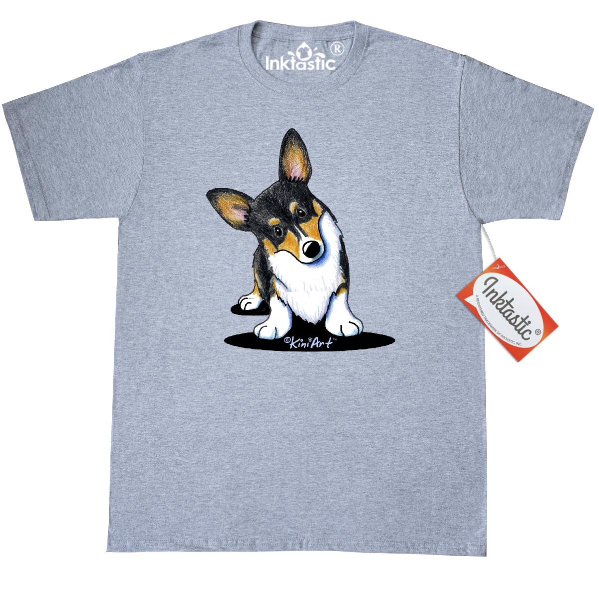 Inktastic Tri Color TShirt By KiniArt Pembroke Welsh Dog