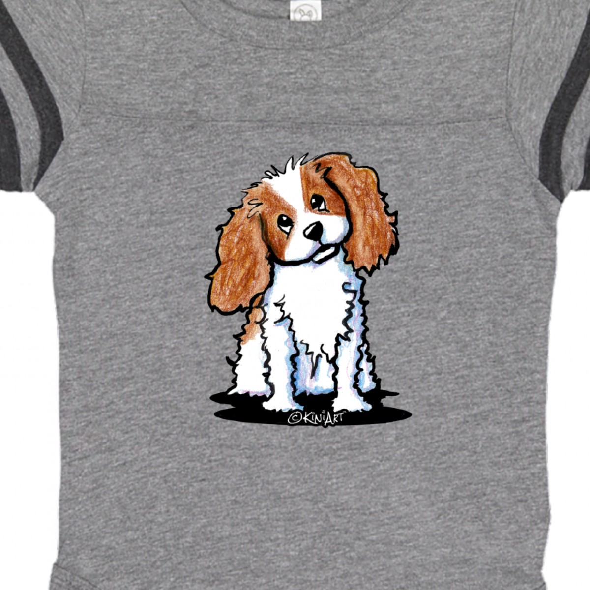 KiniArt Ckc King Charles Dog Toy Inktastic KC Cavalier Spaniel Infant Creeper