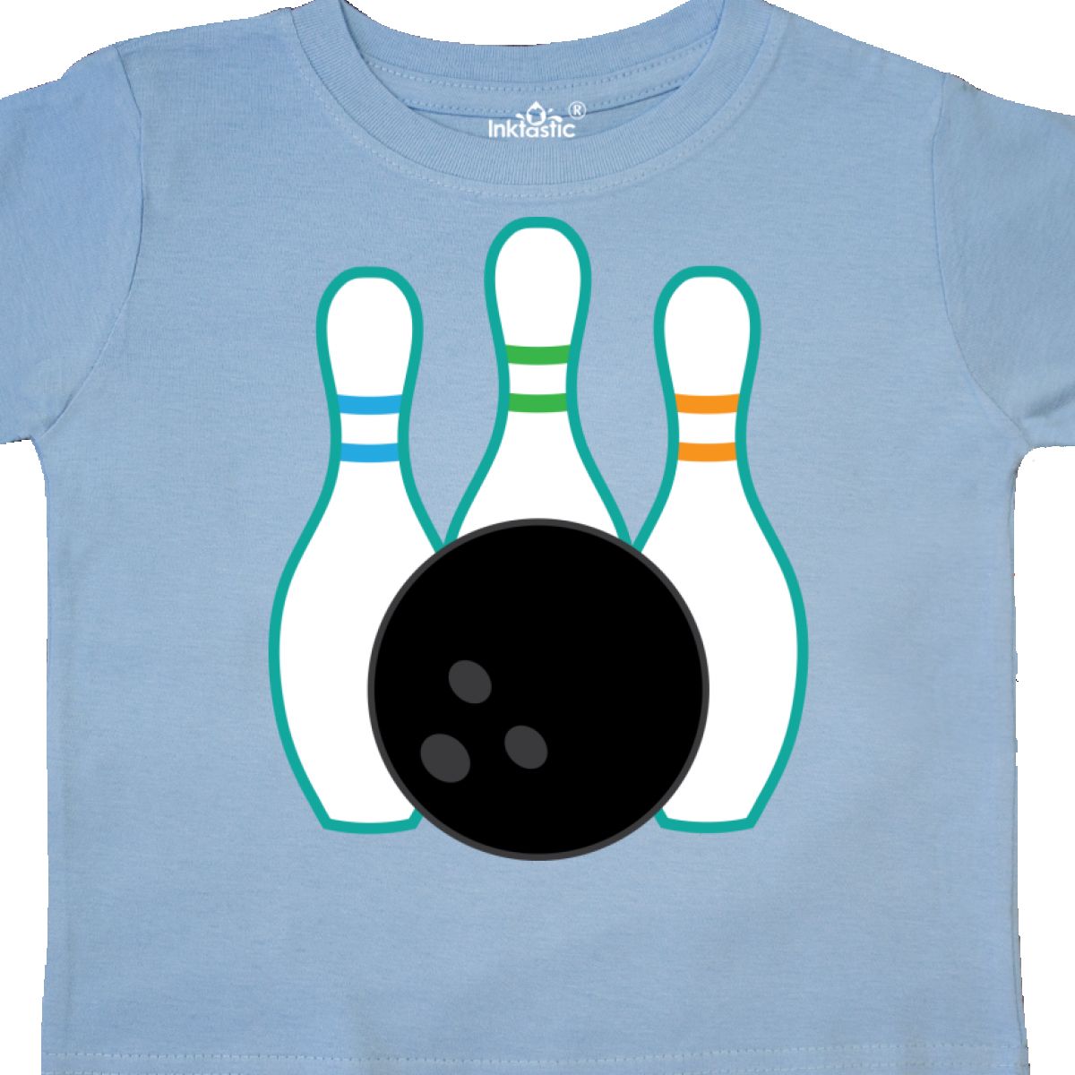 Inktastic Bowling Team Bowler Gift Toddler T-Shirt Pins Ball Bowl Sports Hobbies