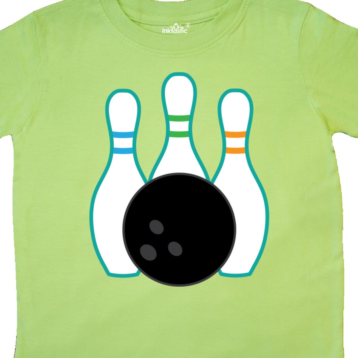 Inktastic Bowling Team Bowler Gift Toddler T-Shirt Pins Ball Bowl Sports Hobbies