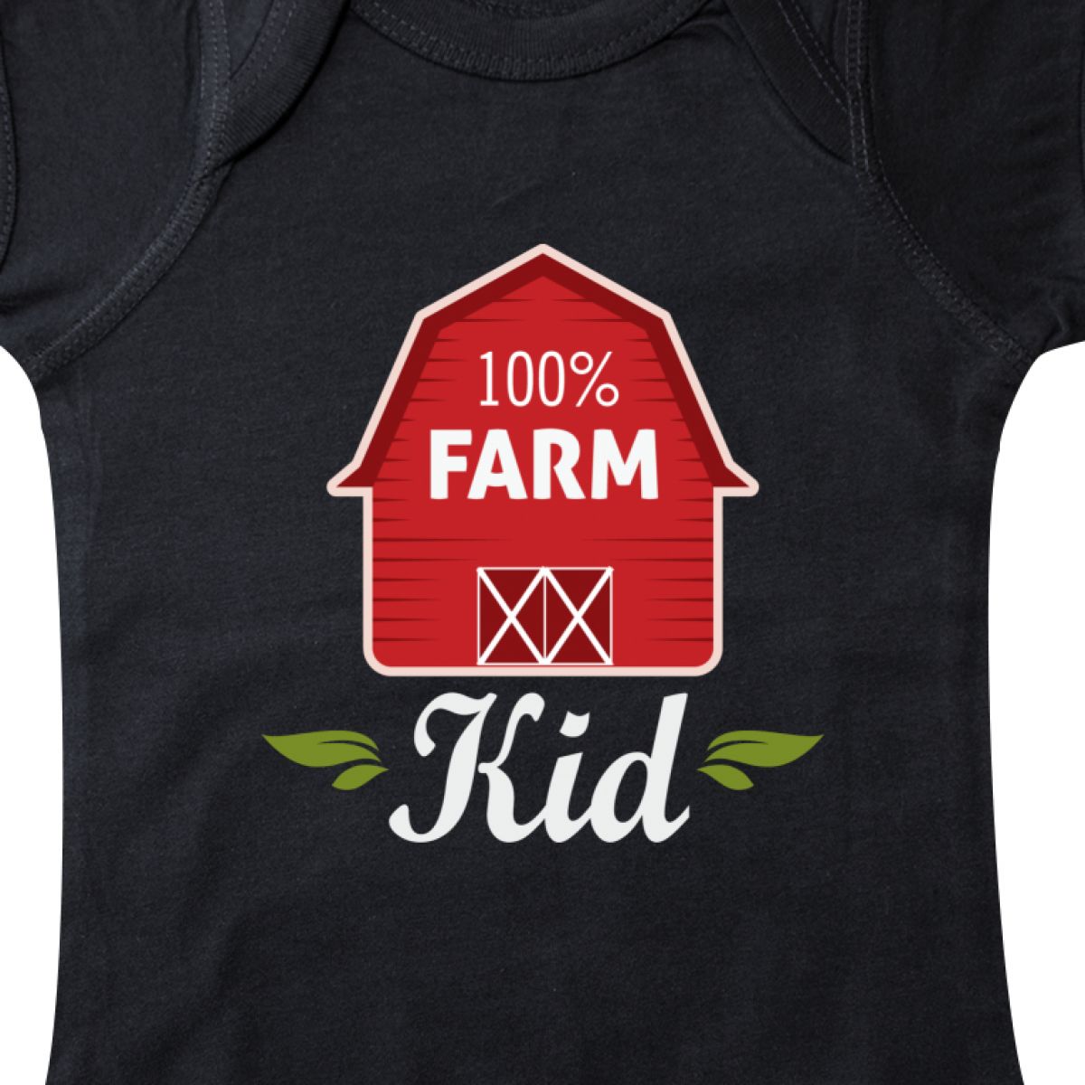 Inktastic 100 Percent Farm Kid Infant Creeper Barn Farmer Boy Girl Childs Cute