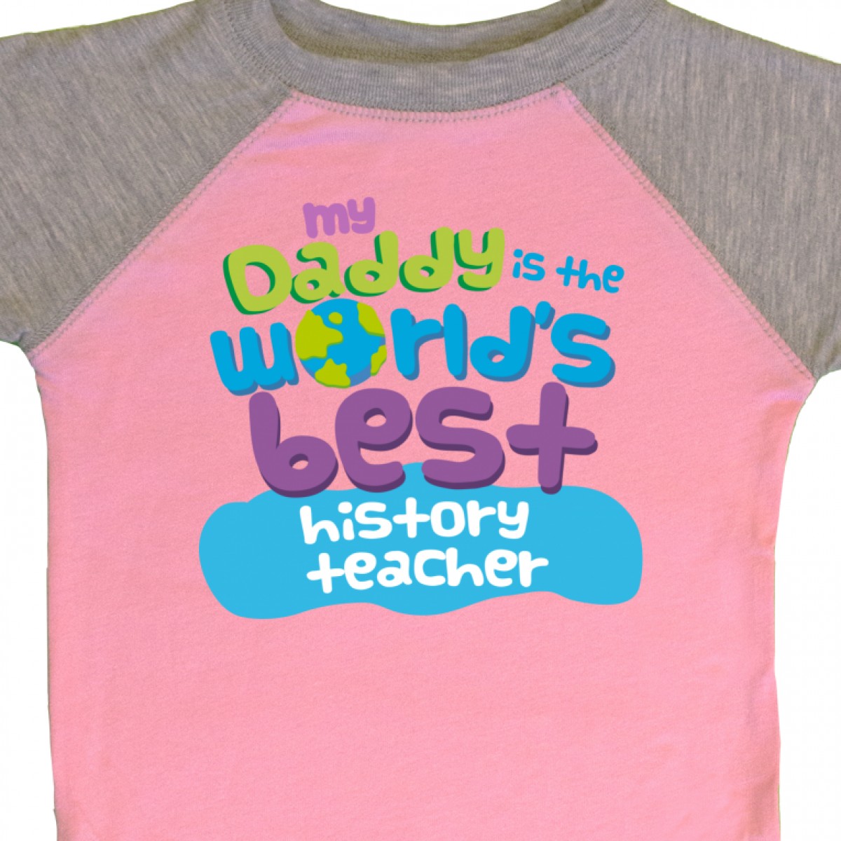 Inktastic World/'s Best History Teacher Daddy Infant Creeper Child/'s Kids Son My