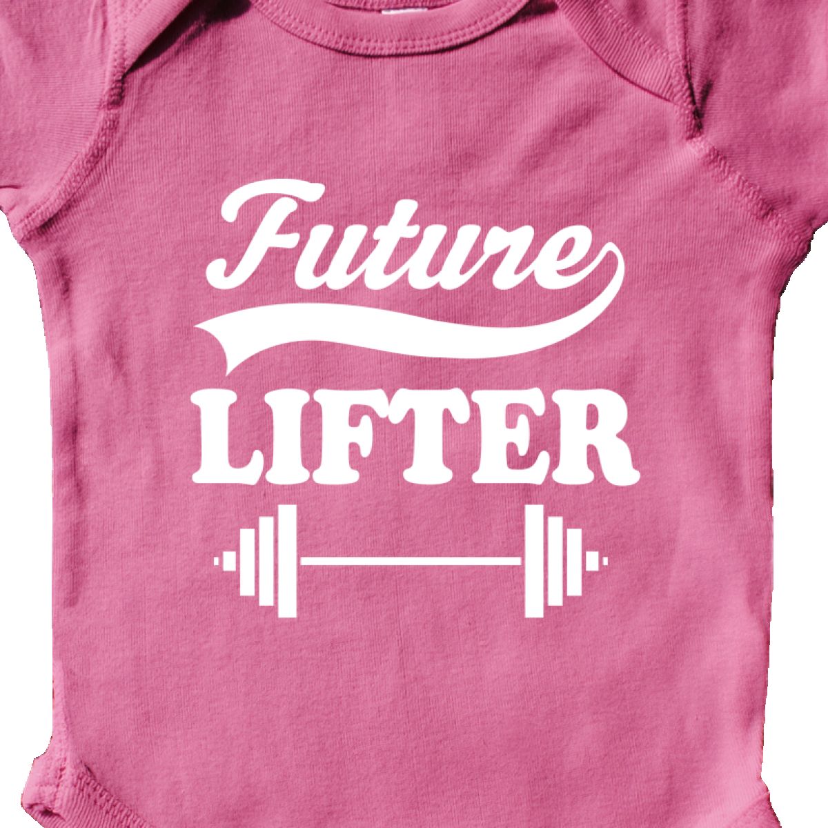 Inktastic Future Lifter Weightlifting Infant Creeper Weightlifter Lifting Sports
