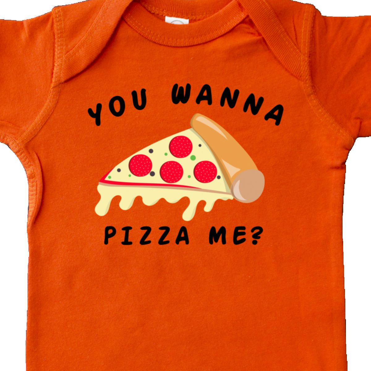 Inktastic You Wanna Pizza Me Infant Creeper Food Humor Pun Red Funny Jokes