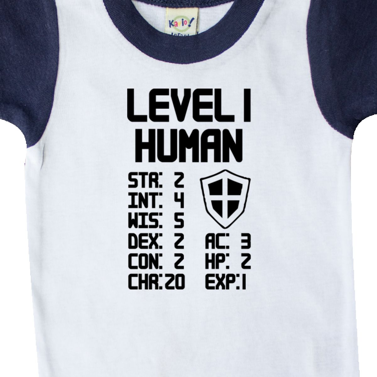 Inktastic Level 1 Human Infant Creeper Pop Culture Gamer Video Games Game Funny