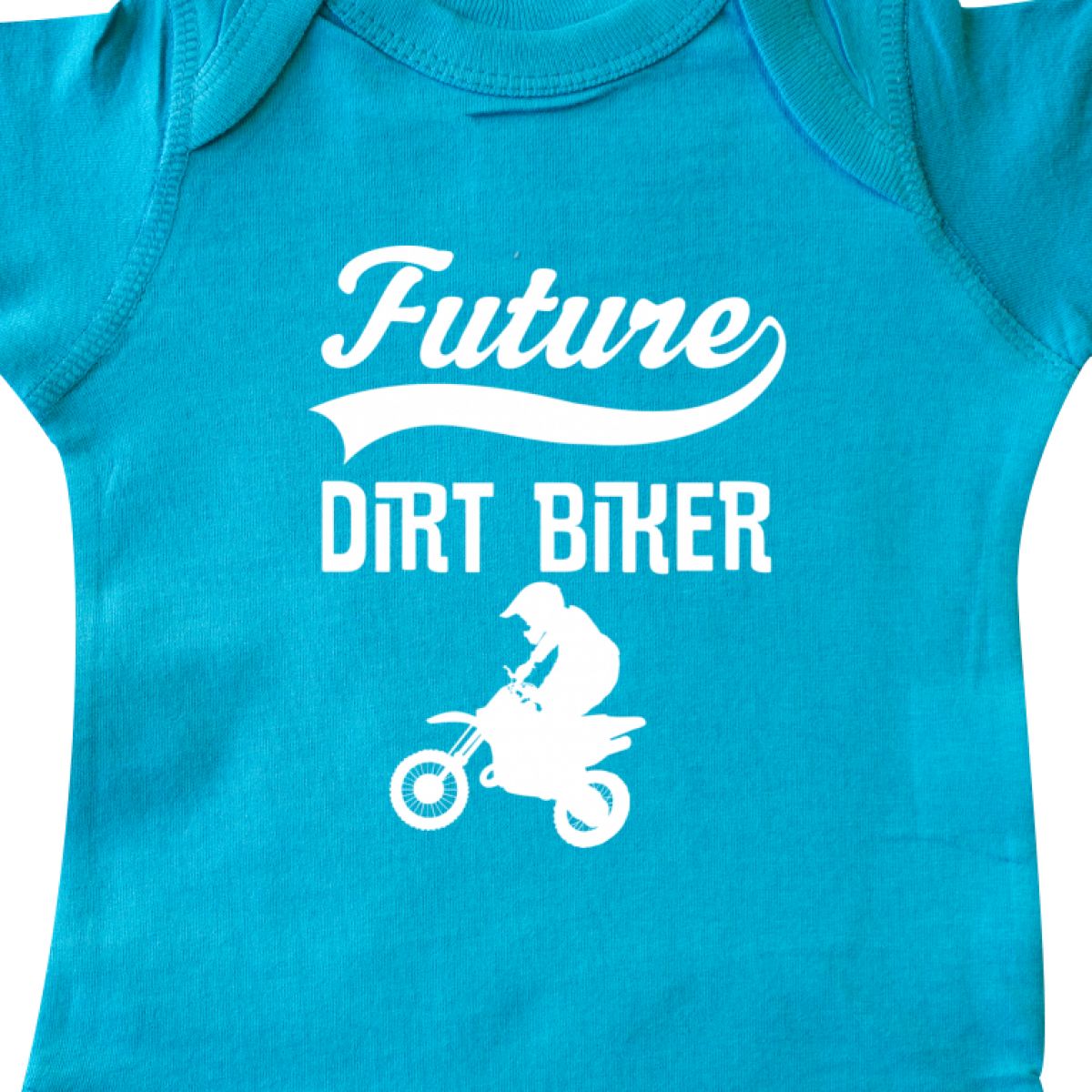 Inktastic Future Dirt Biker Off Road Sports Infant Creeper Biking Motorcycle Job