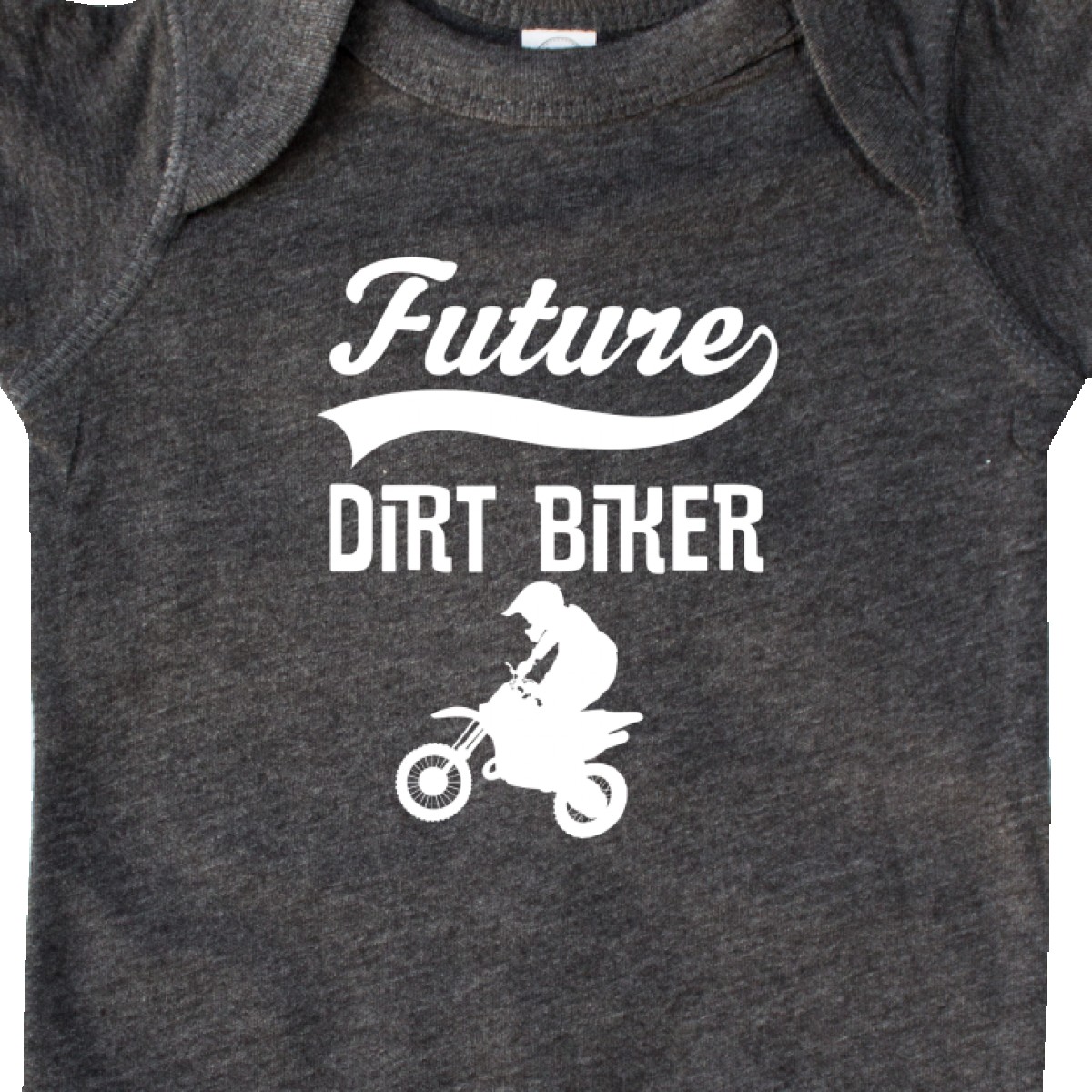 Inktastic Future Dirt Biker Off Road Sports Infant Creeper Biking Motorcycle Job