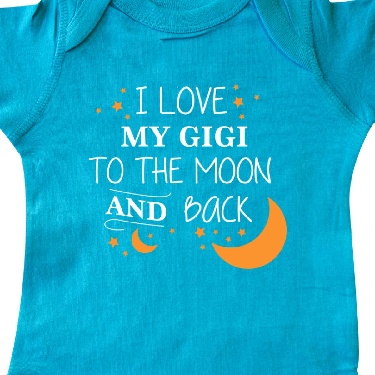 Inktastic I Love My Gigi To The Moon And Back Infant Creeper Family You Grandma