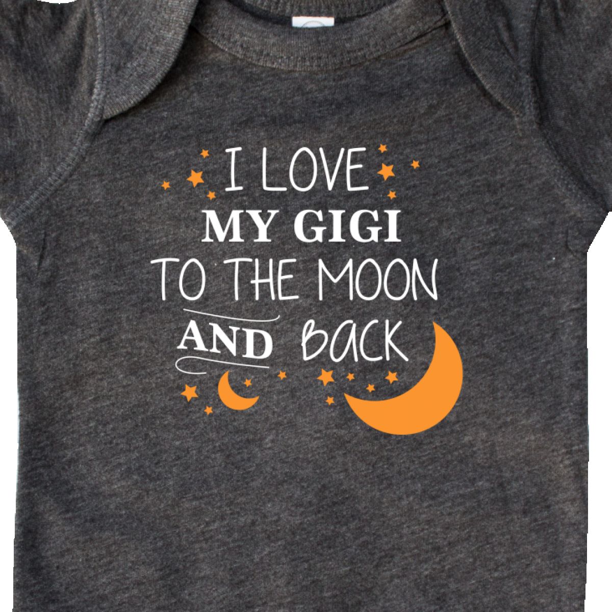 Inktastic I Love My Gigi To The Moon And Back Infant Creeper Family You Grandma
