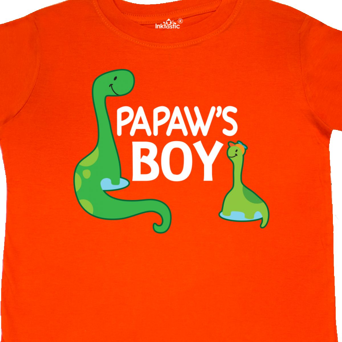 Inktastic Papaw/'s Boy Grandson Gift Toddler T-Shirt Papaw Boys Dinosaur Dino Kid