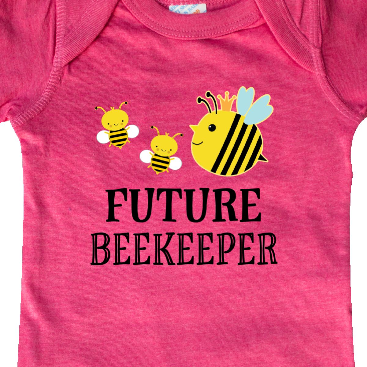 Inktastic Future Beekeeper Honey Bee Infant Creeper Honeybee Occupation Hobby