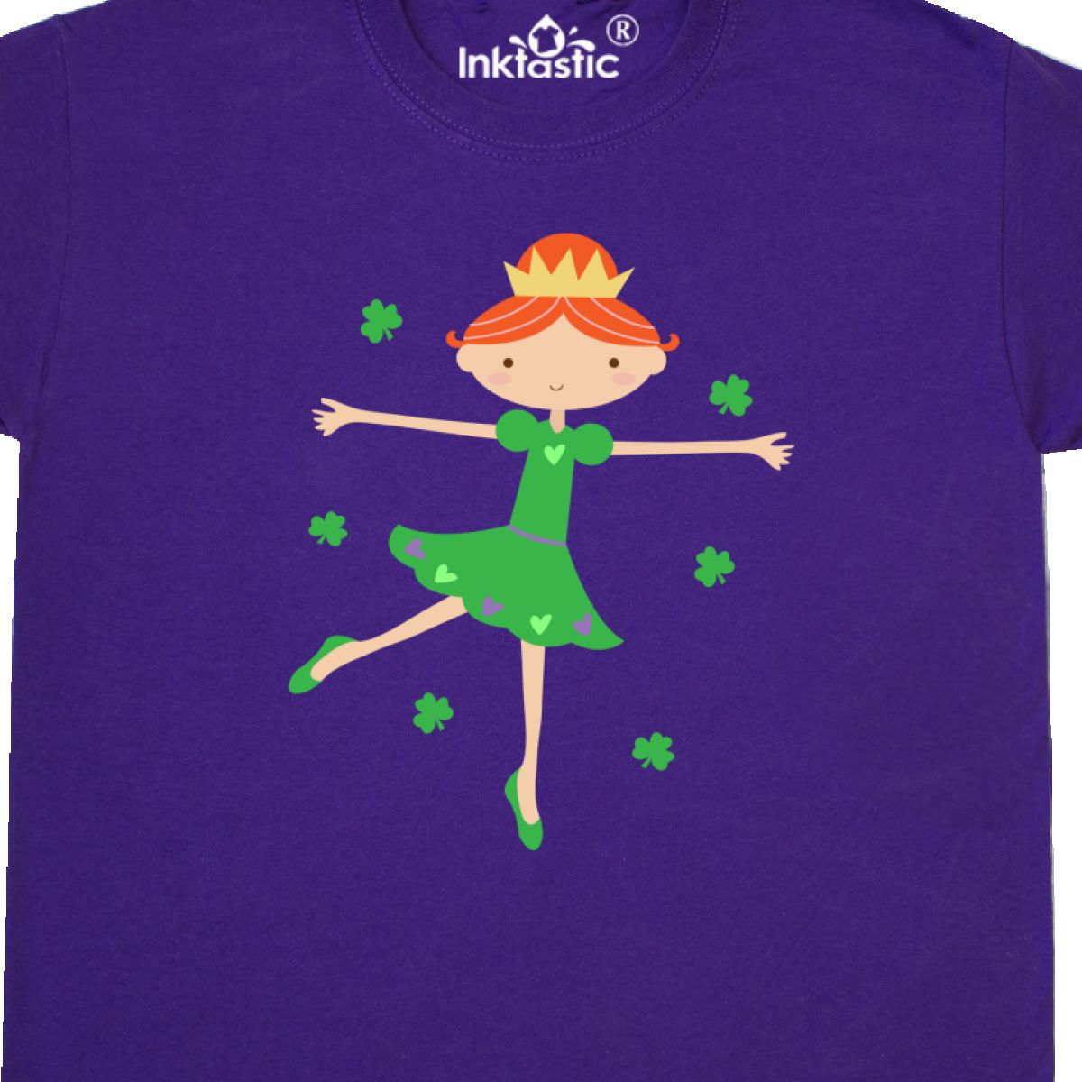 Inktastic Irish Princess St Patricks Girls Youth T-Shirt Paddys Kids Childs Cute