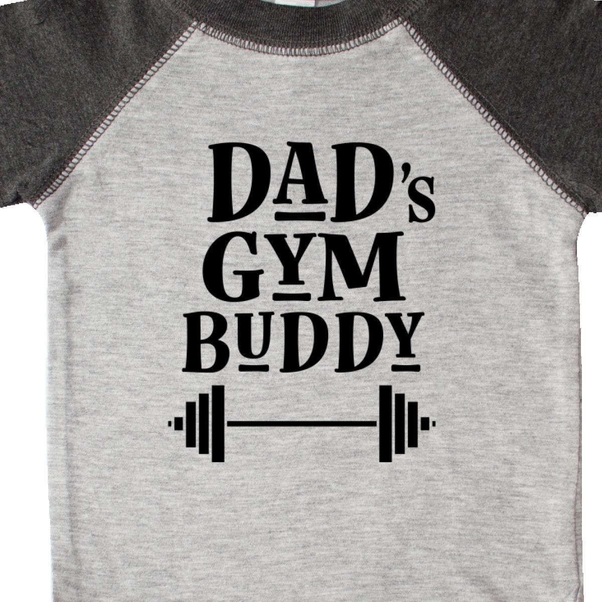 Inktastic Dad/'s Gym Buddy Childs Workout Infant Creeper Work Out Daddys Hws