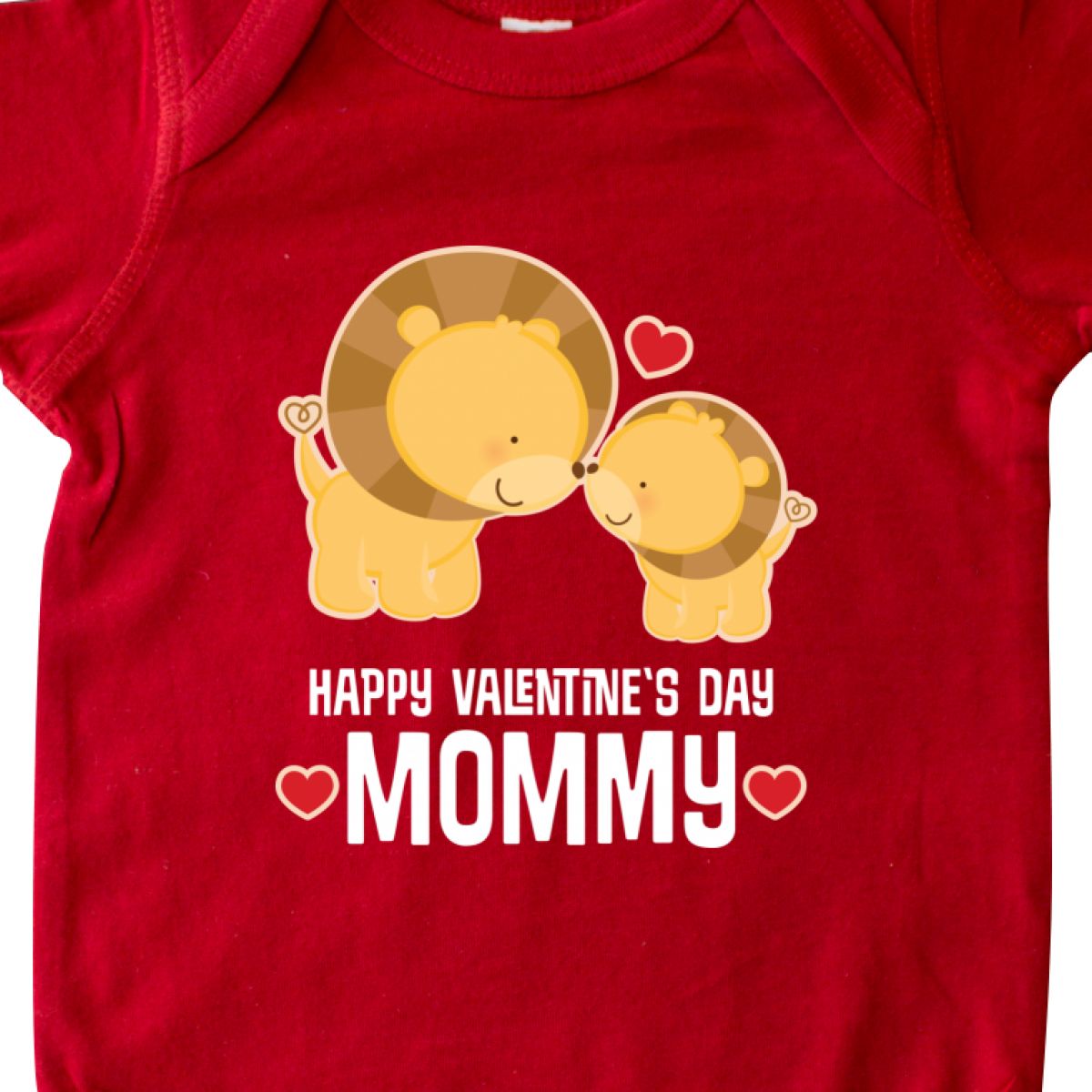 Inktastic Happy Valentines Day Mommy Infant Creeper Babys 1st First Cute Apparel