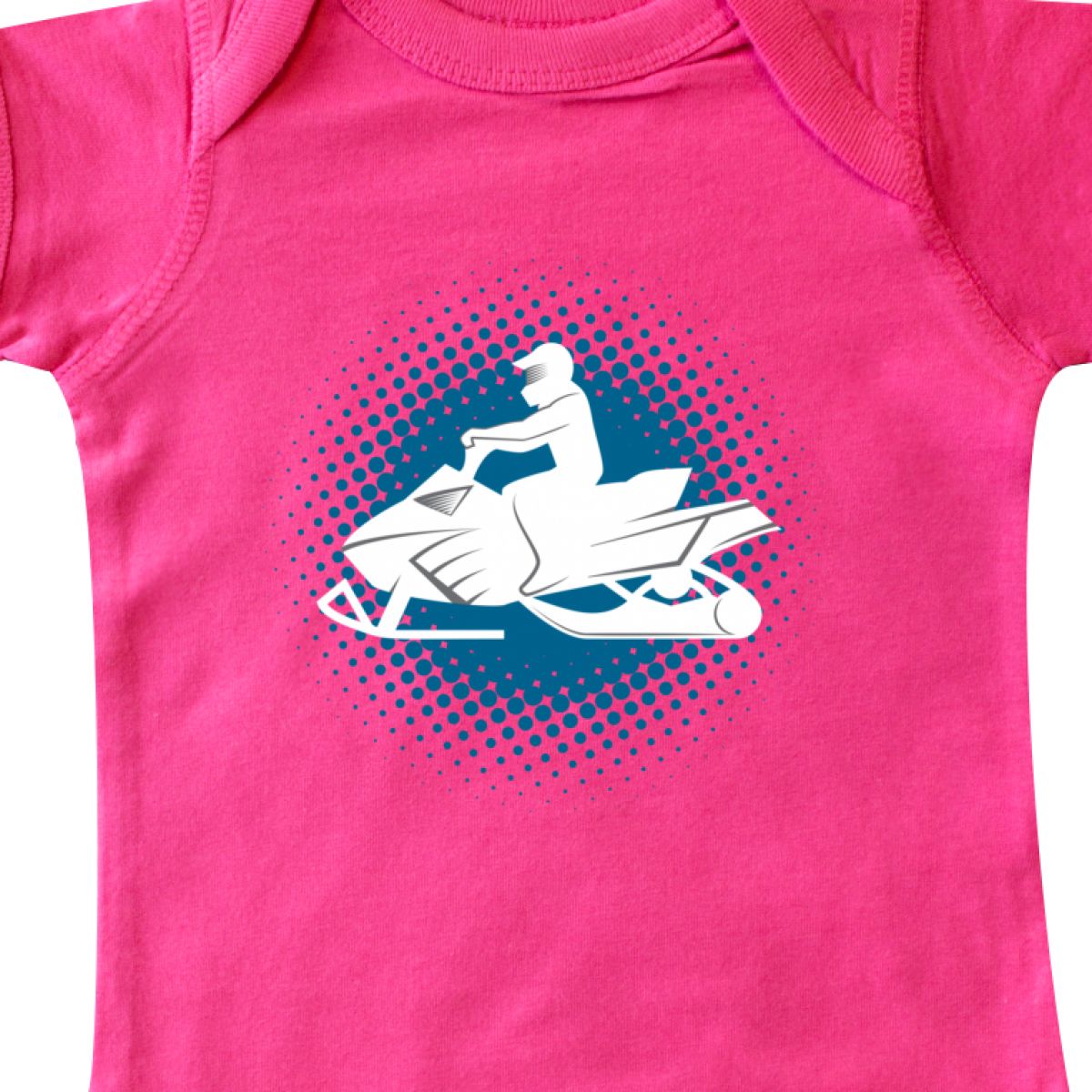 Inktastic Snowmobile Winter Extreme Sports Infant Creeper Snow Riding Apparel