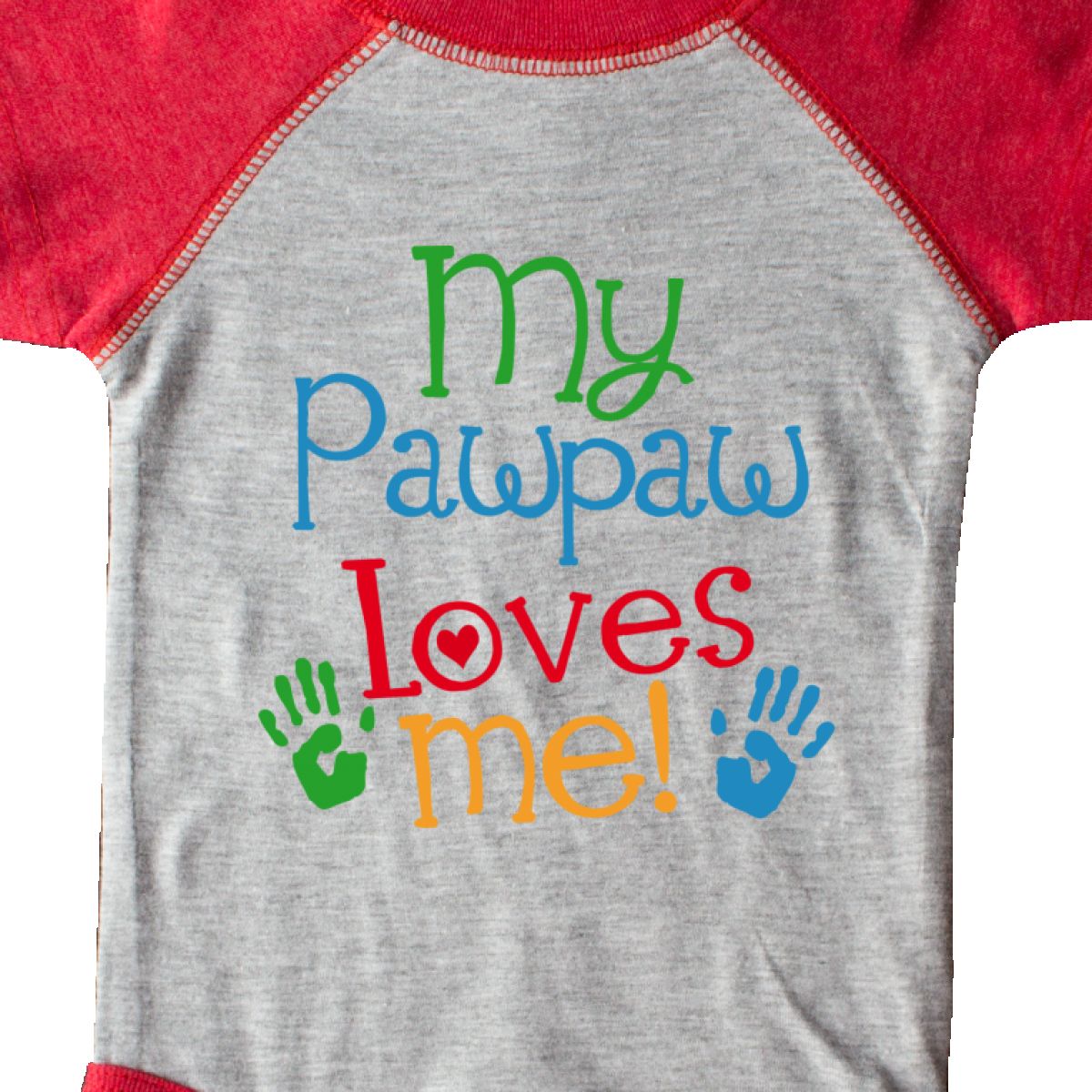 Inktastic My Pawpaw Loves Me Gift Infant Creeper From Grandkids Grandchild Boys