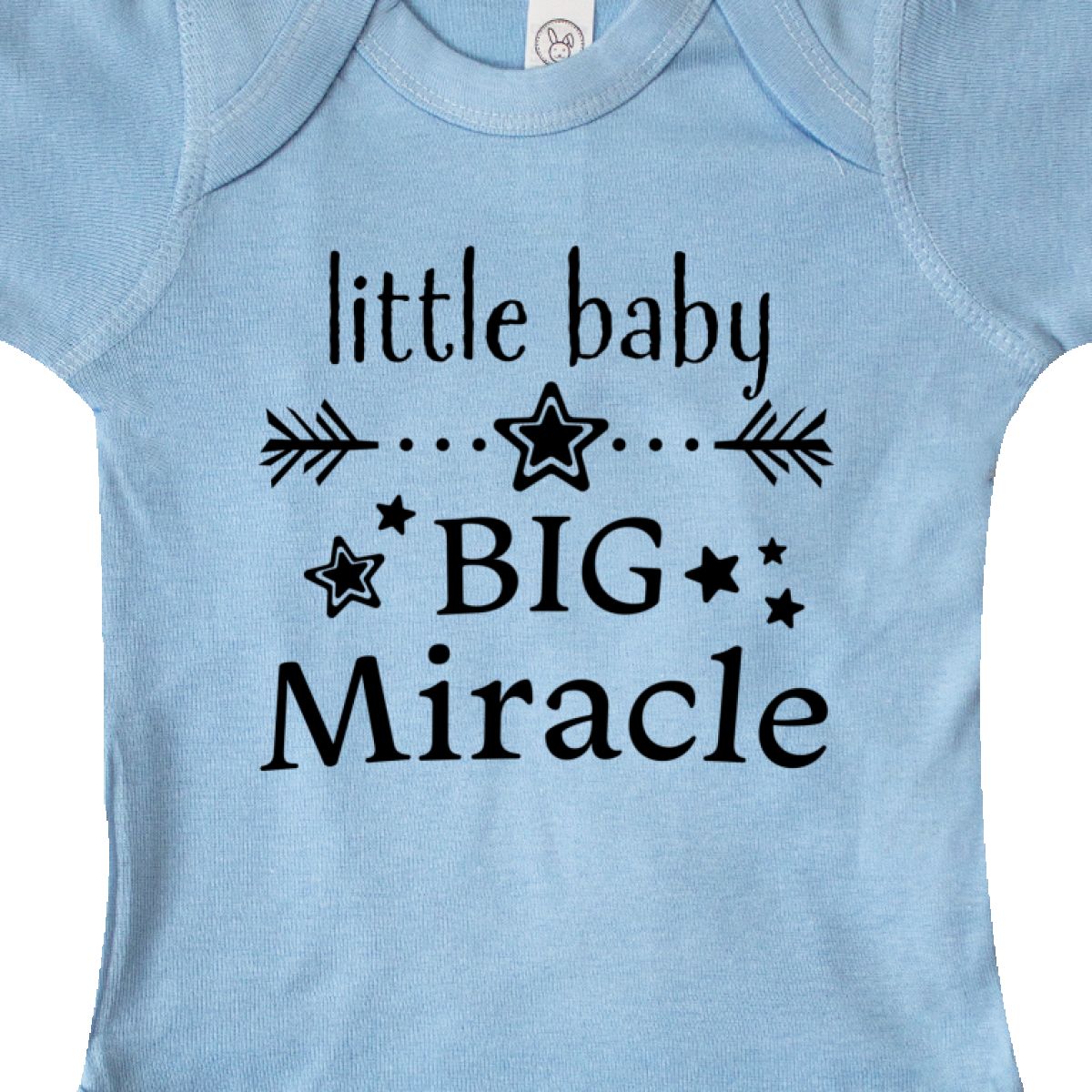 Big Miracle Infant Creeper Girl Child Boy Firstborn New Inktastic Little Baby