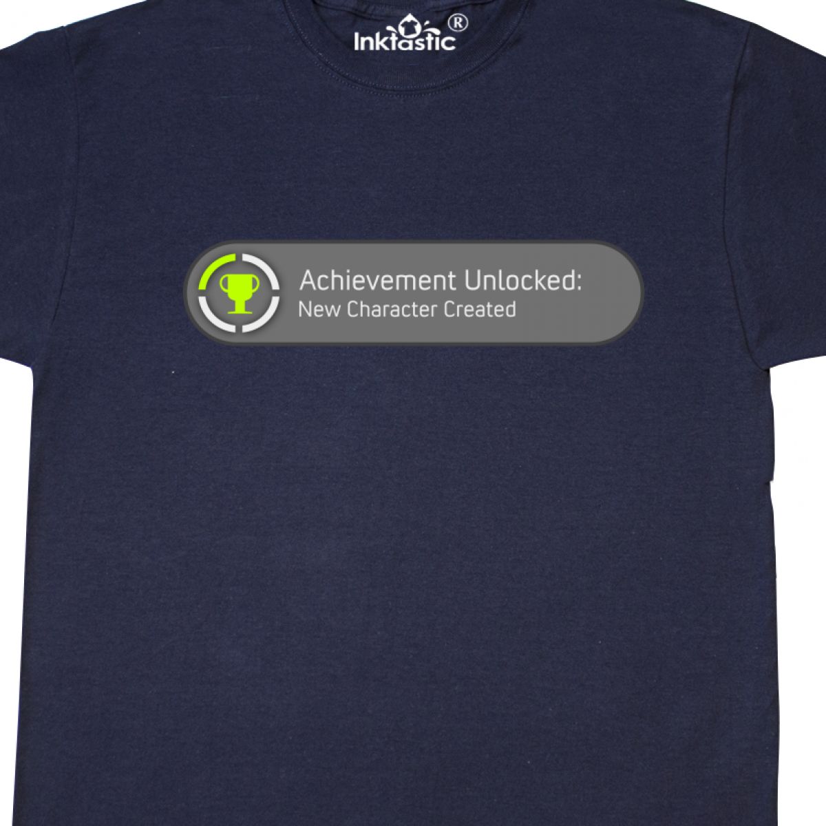 Inktastic Achievement Unlocked New Character Created T-Shirt Funny Baby Laughs