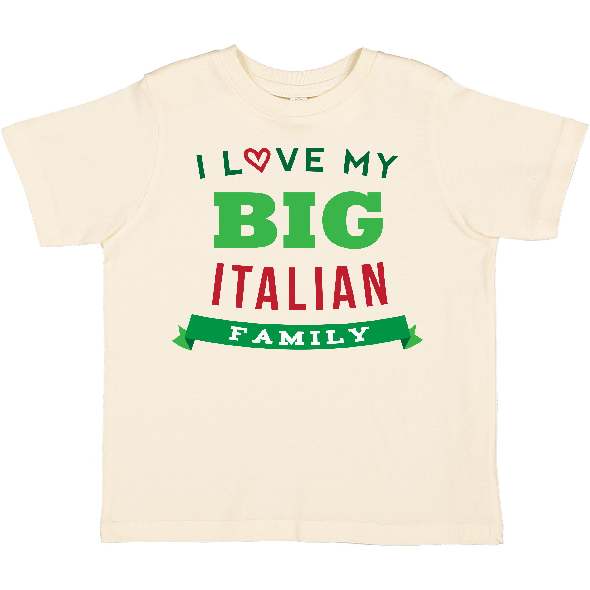 Inktastic Big Italian Family Kleinkind T-Shirt Italien I Love My Pride Genealogie Kind - Bild 5 von 7