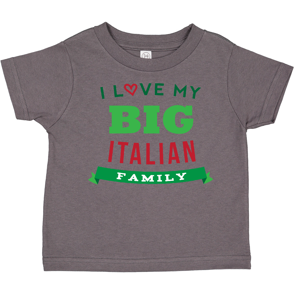 Inktastic Big Italian Family Kleinkind T-Shirt Italien I Love My Pride Genealogie Kind - Bild 2 von 7