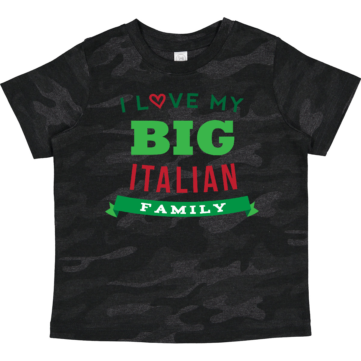 Inktastic Big Italian Family Kleinkind T-Shirt Italien I Love My Pride Genealogie Kind - Bild 6 von 7
