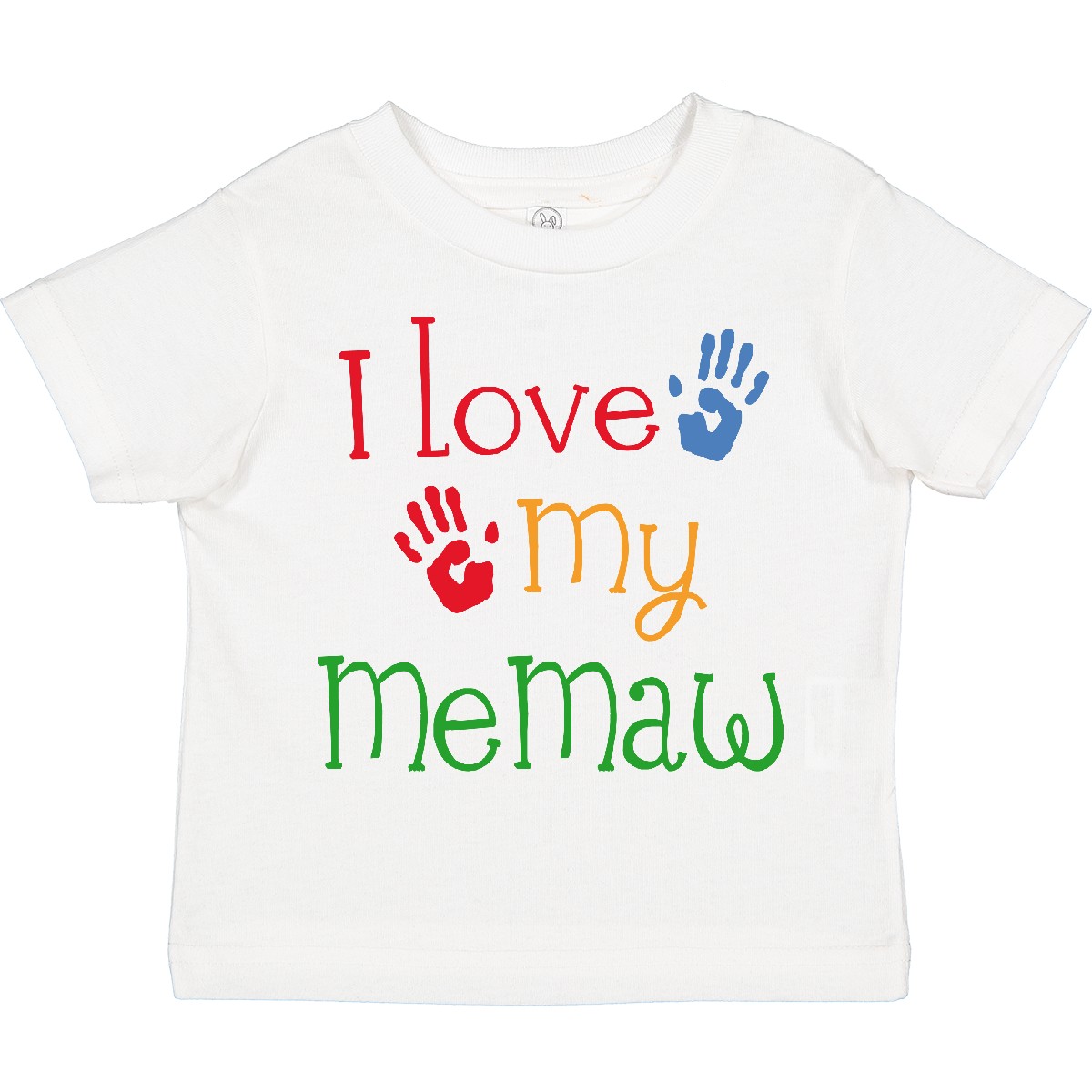 Inktastic I Love My MeMaw Toddler T-Shirt Grandma Grandmother Grandchild Gift - Picture 8 of 8