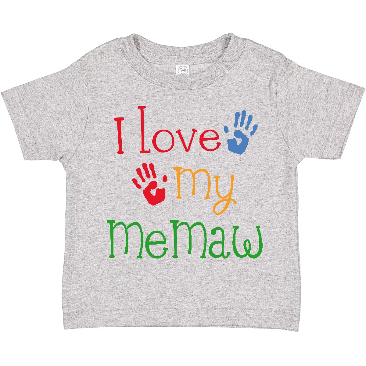 Inktastic I Love My MeMaw Toddler T-Shirt Grandma Grandmother Grandchild Gift - Picture 3 of 8