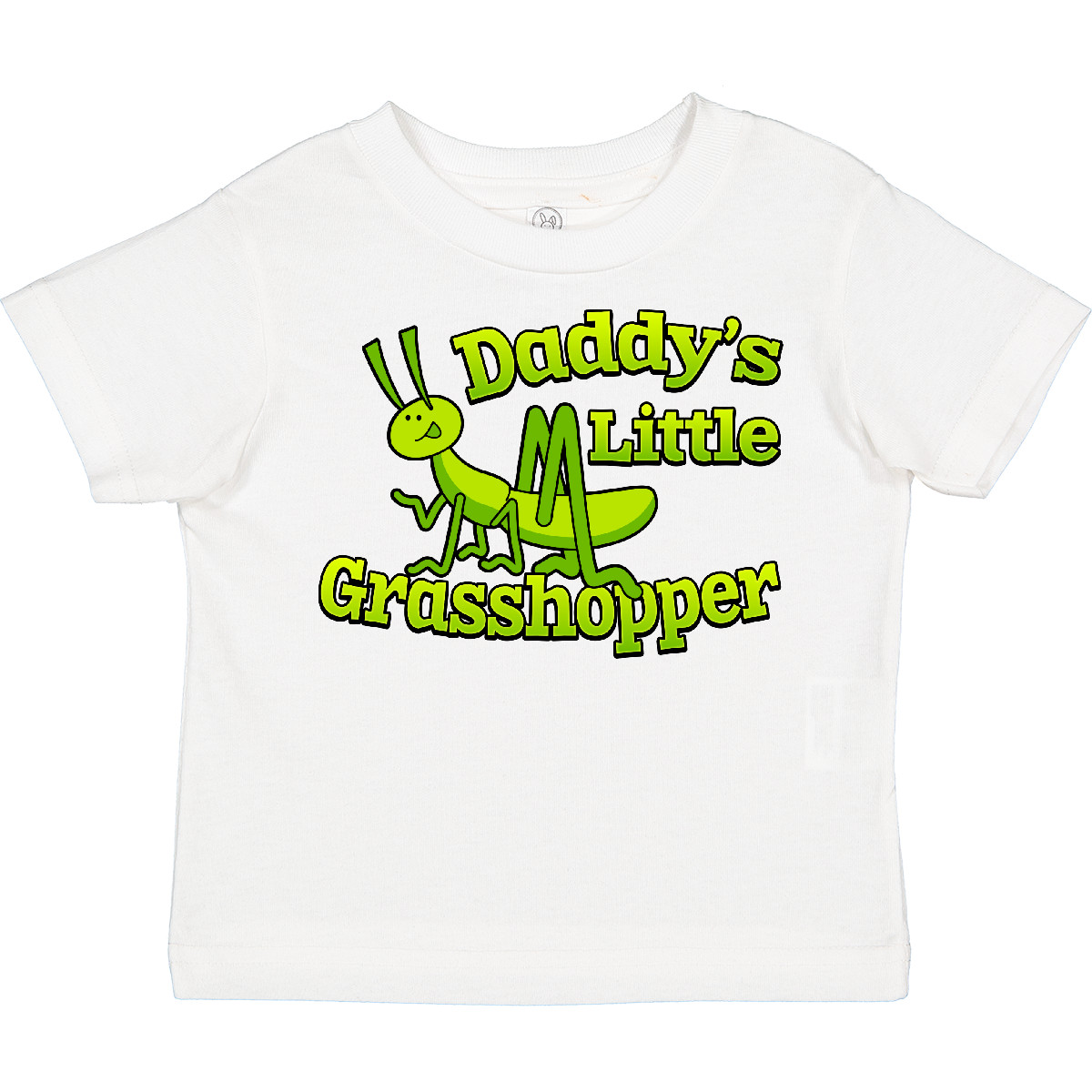 Inktastic Grasshopper Toddler T-Shirt Fathers Day Dad Little Daddys Child Kid - Picture 7 of 7