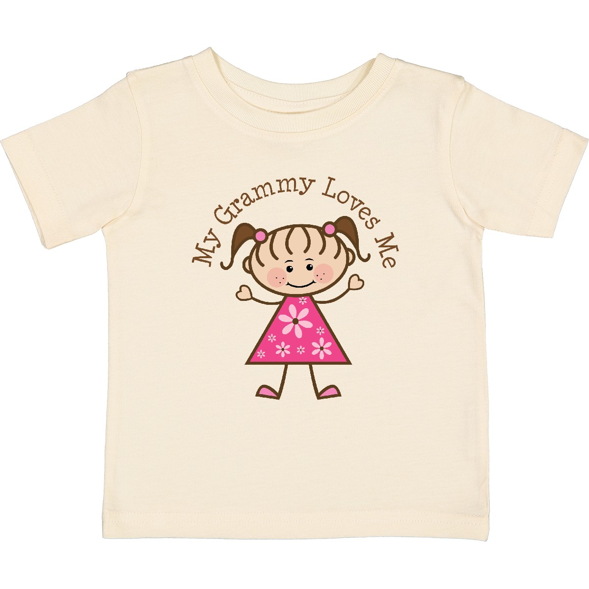 Inktastic My Grammy Loves Me Baby T-Shirt Grandma Granddaughter Grandchild Girls - Picture 3 of 3