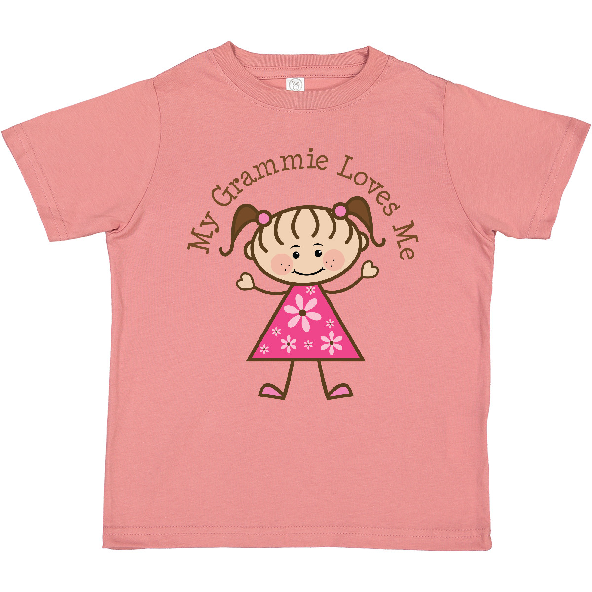 Inktastic My Grammie Loves Me Toddler T-Shirt Grandma Granddaughter Grandchild - Picture 4 of 9