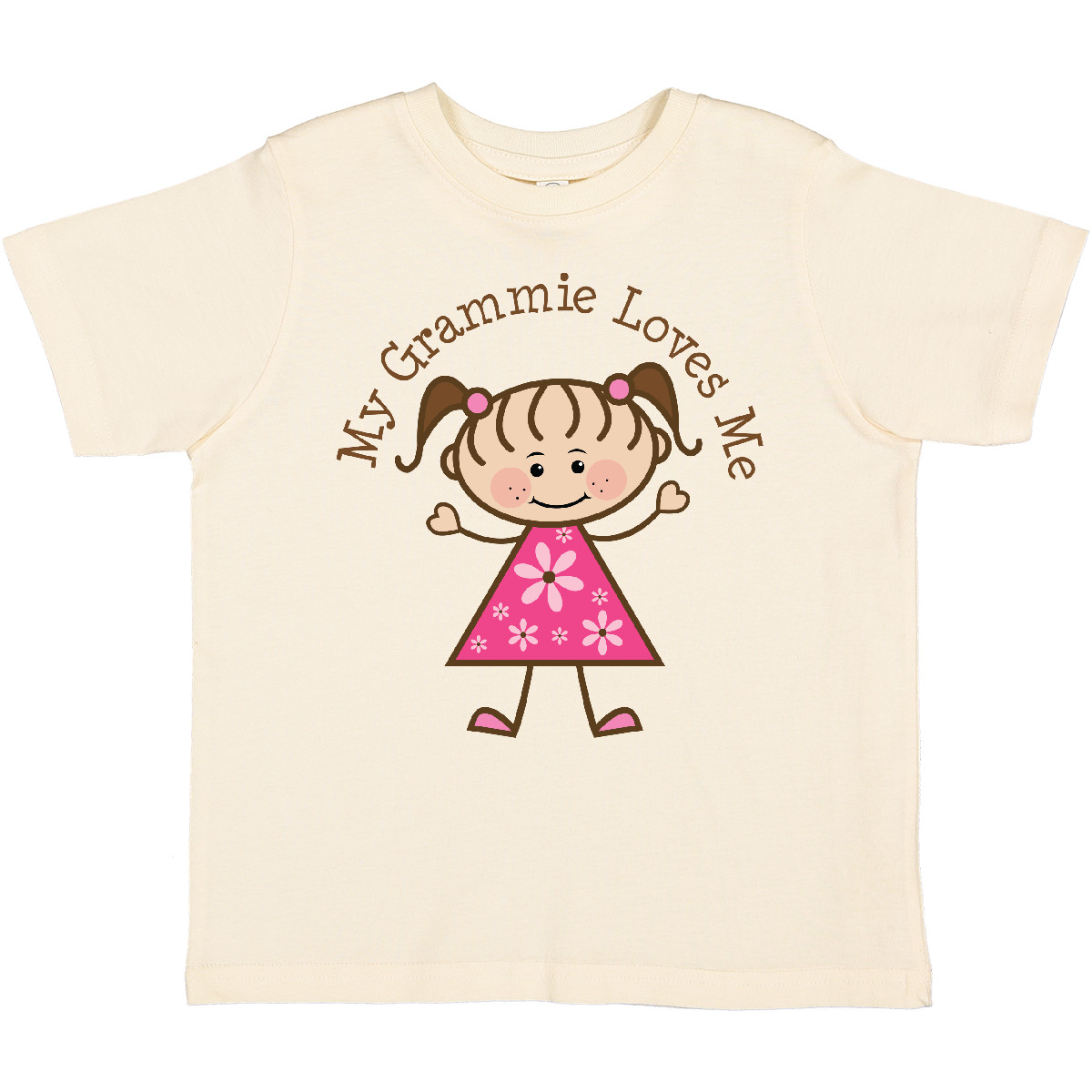 Inktastic My Grammie Loves Me Toddler T-Shirt Grandma Granddaughter Grandchild - Picture 5 of 9