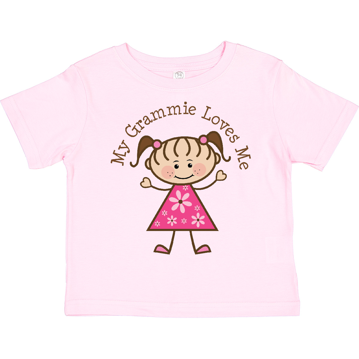 Inktastic My Grammie Loves Me Toddler T-Shirt Grandma Granddaughter Grandchild - Picture 6 of 9