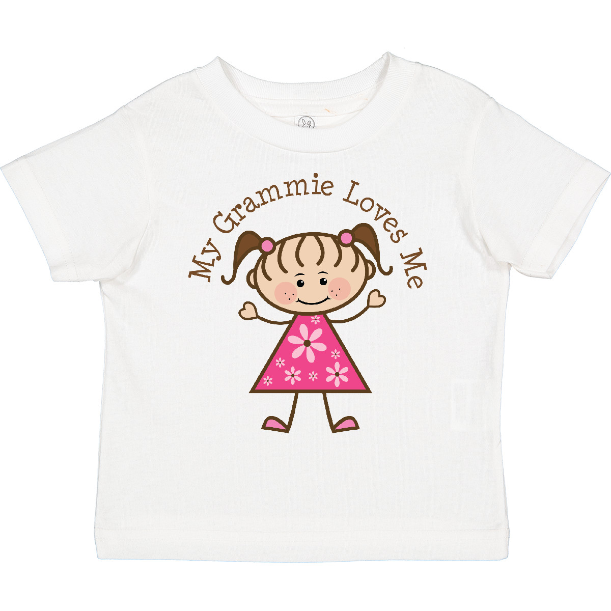 Inktastic My Grammie Loves Me Toddler T-Shirt Grandma Granddaughter Grandchild - Picture 9 of 9