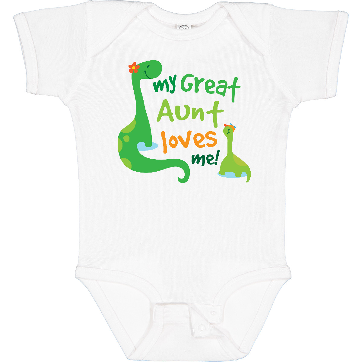 Inktastic My Great Aunt Loves Me Baby Bodysuit Kids Boys Cute New Idea From Hws - Picture 17 of 18