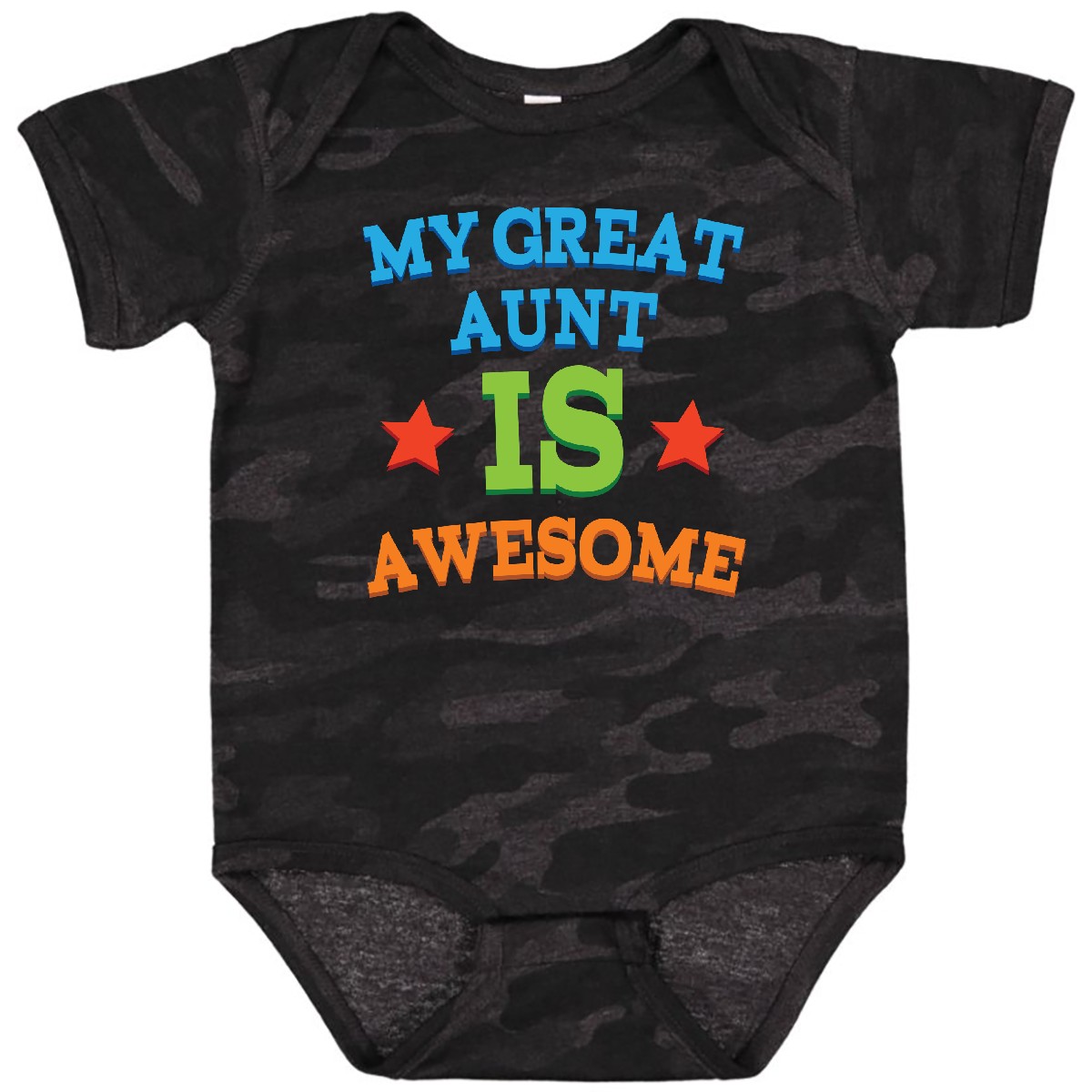 Inktastic My Great Aunt Is Awesome Baby Bodysuit Niece Nephew Grand Cute Kids - Picture 7 of 8