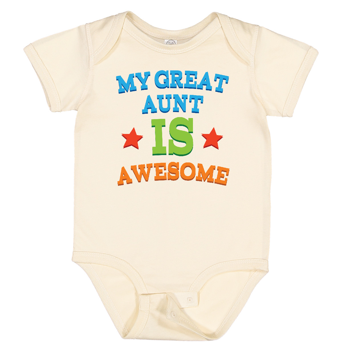Inktastic My Great Aunt Is Awesome Baby Bodysuit Niece Nephew Grand Cute Kids - Picture 4 of 8