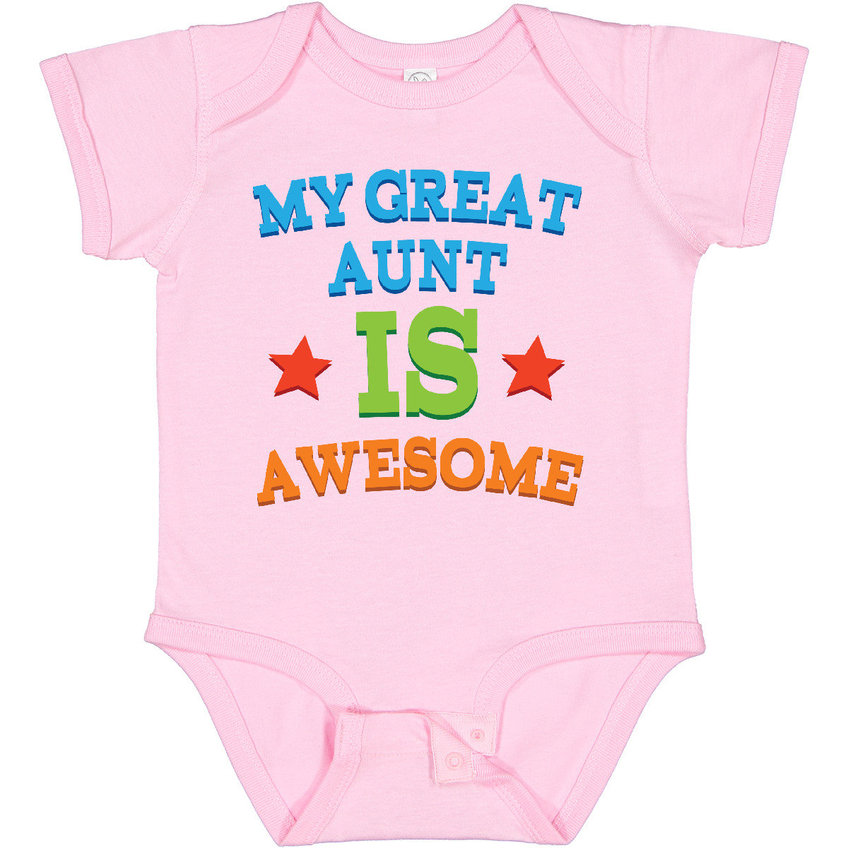 Inktastic My Great Aunt Is Awesome Baby Bodysuit Niece Nephew Grand Cute Kids - Picture 5 of 8