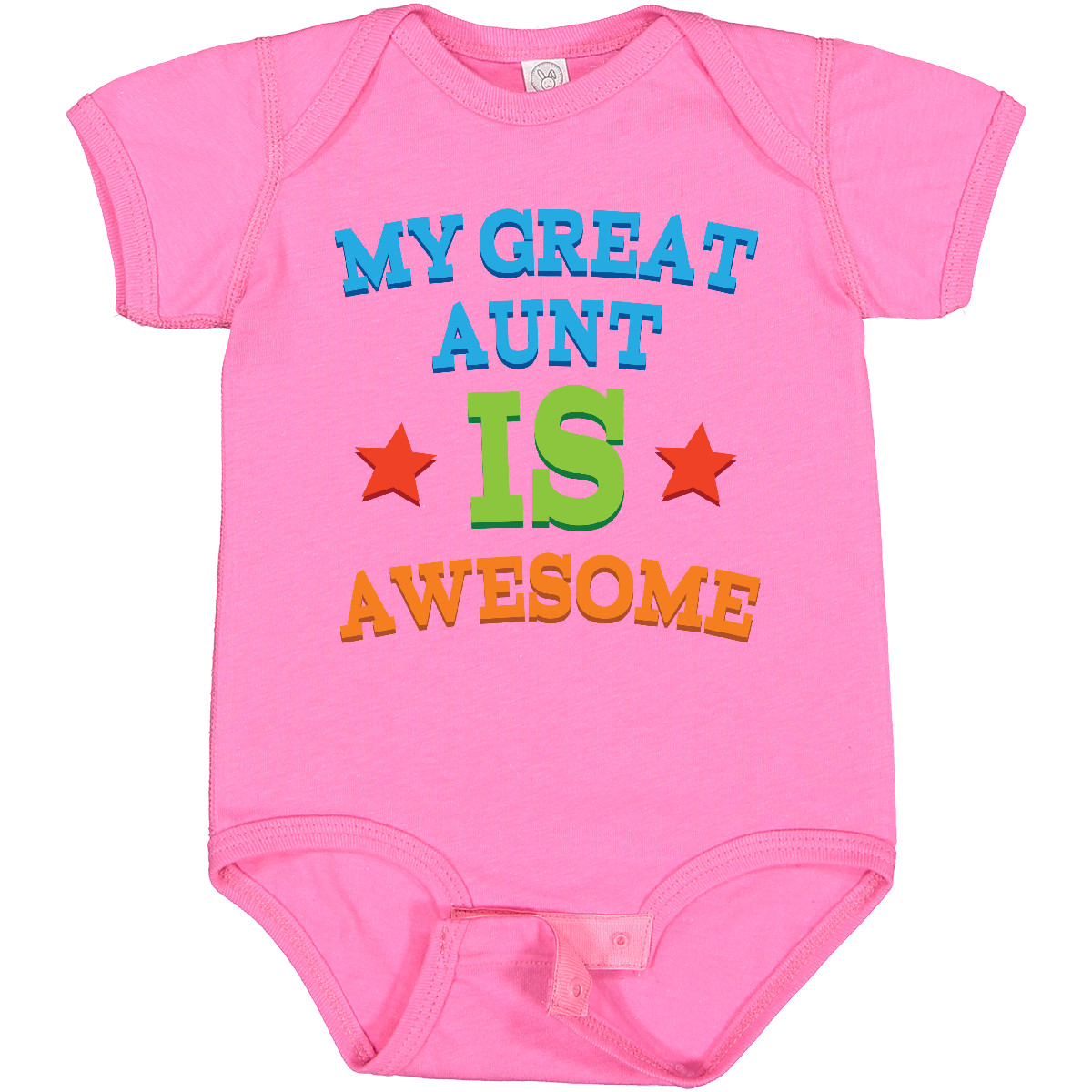 Inktastic My Great Aunt Is Awesome Baby Bodysuit Niece Nephew Grand Cute Kids - Picture 6 of 8