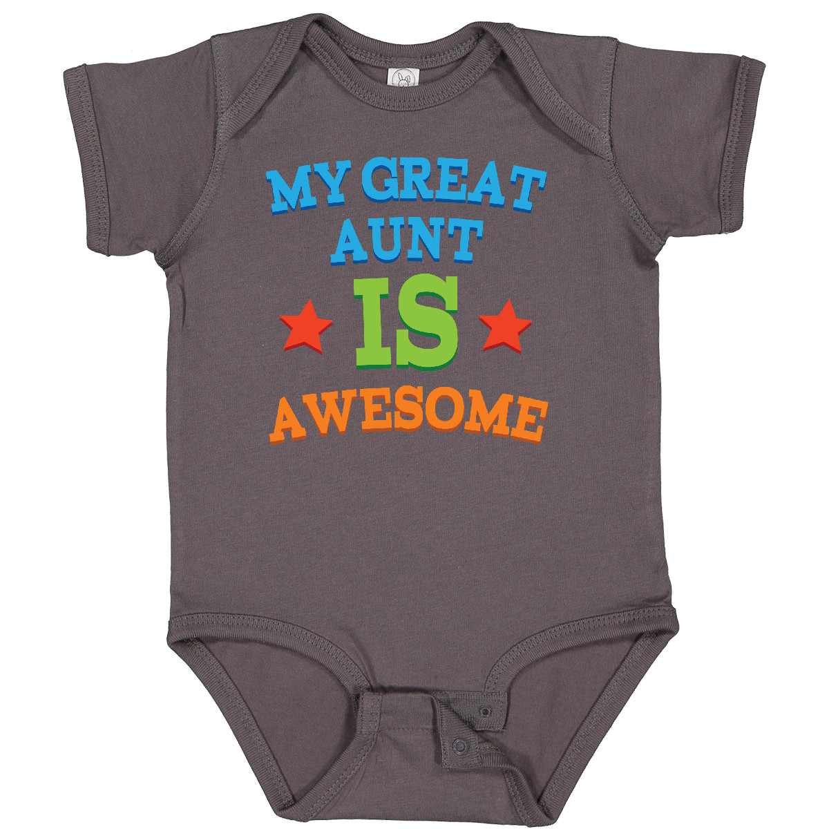 Inktastic My Great Aunt Is Awesome Baby Bodysuit Niece Nephew Grand Cute Kids - Picture 2 of 8