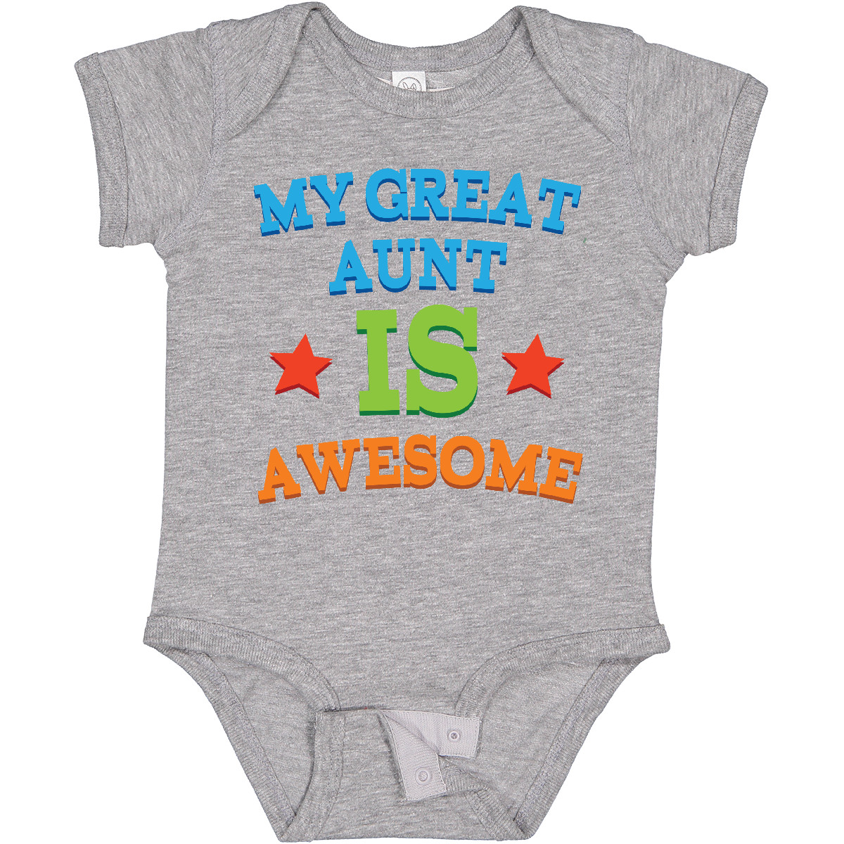Inktastic My Great Aunt Is Awesome Baby Bodysuit Niece Nephew Grand Cute Kids - Picture 3 of 8
