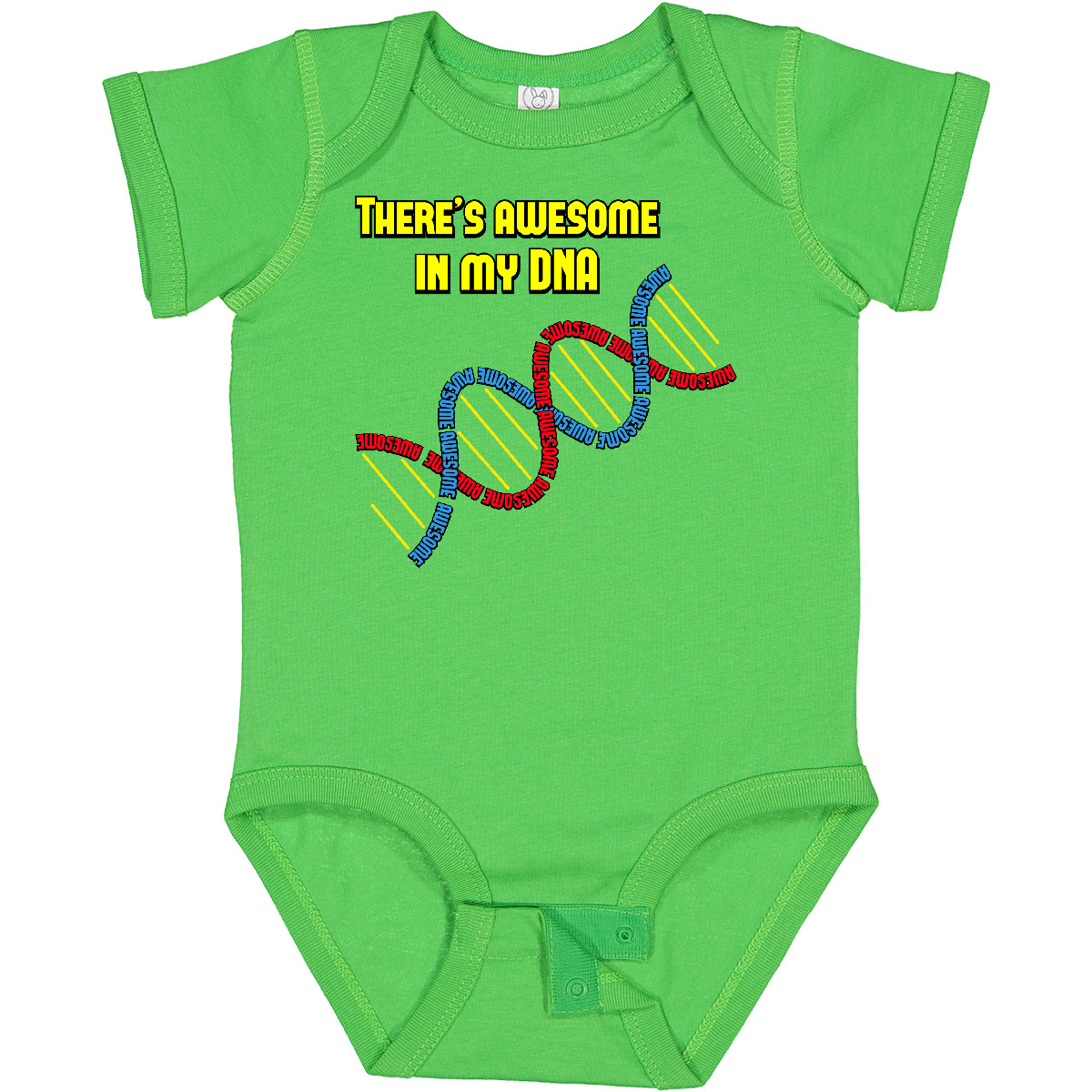 Inktastic Awesome DNA Baby Bodysuit Genetic Genes Science Funny Chemistry Infant - Picture 2 of 28