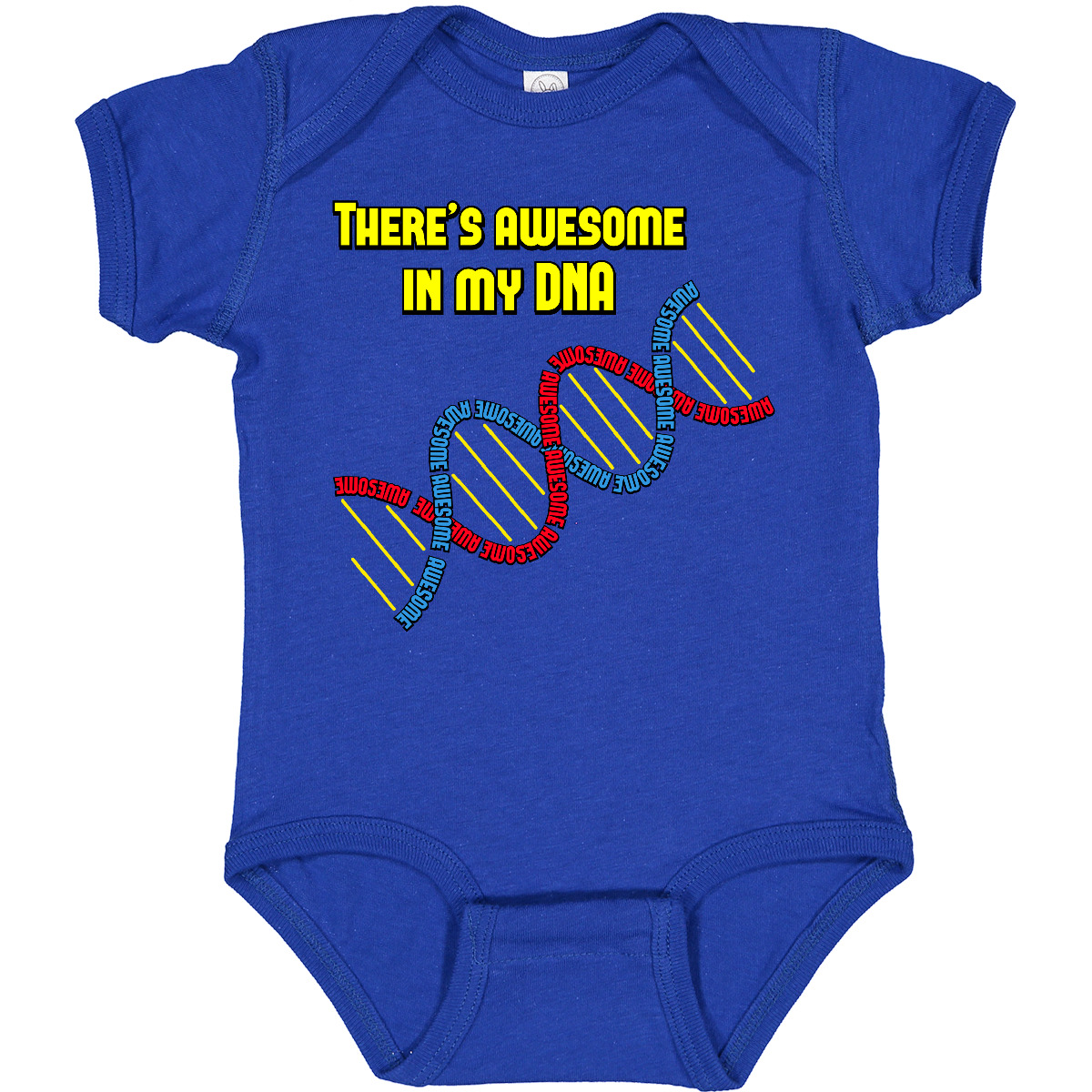 Inktastic Awesome DNA Baby Bodysuit Genetic Genes Science Funny Chemistry Infant - Picture 21 of 28