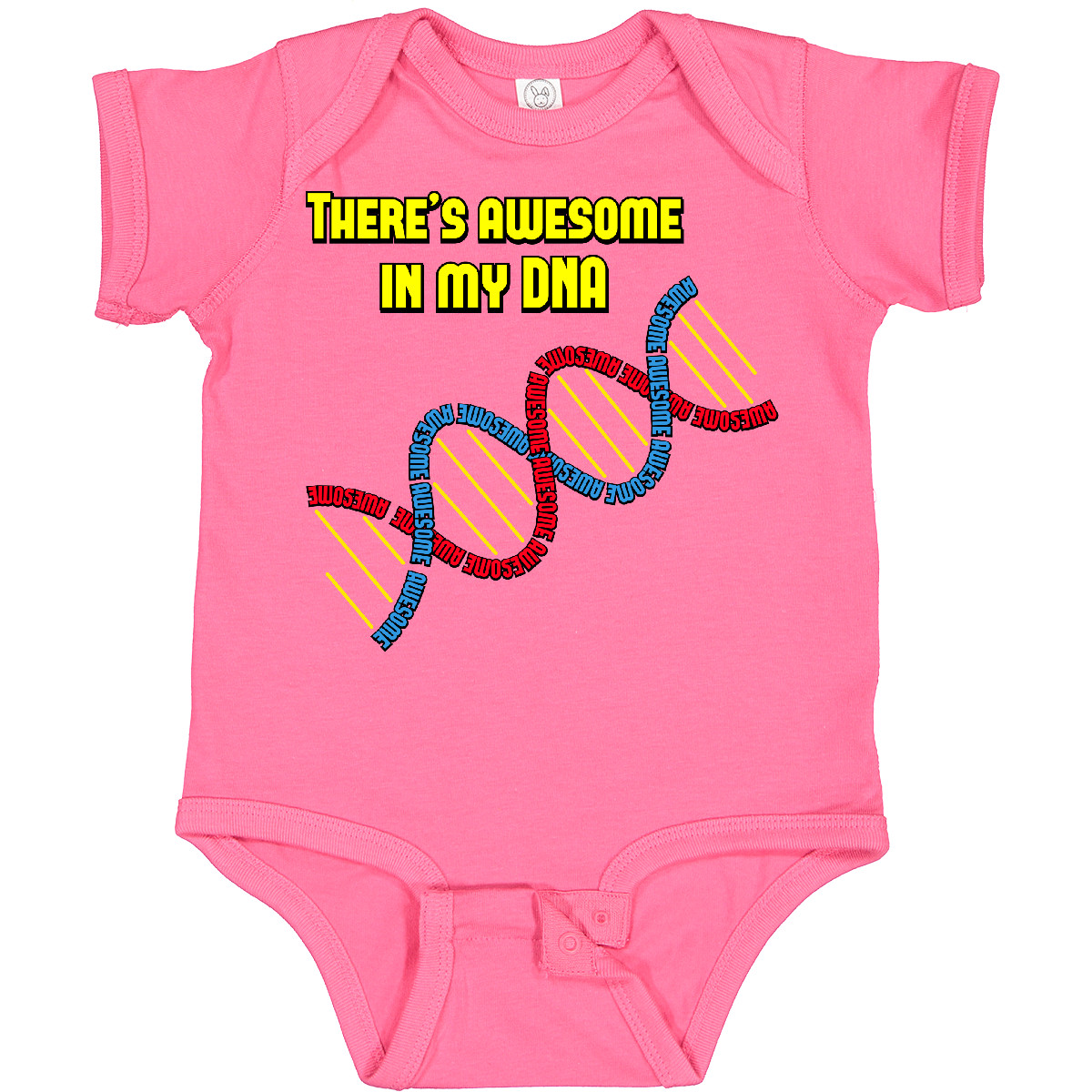 Inktastic Awesome DNA Baby Bodysuit Genetic Genes Science Funny Chemistry Infant - Picture 12 of 28