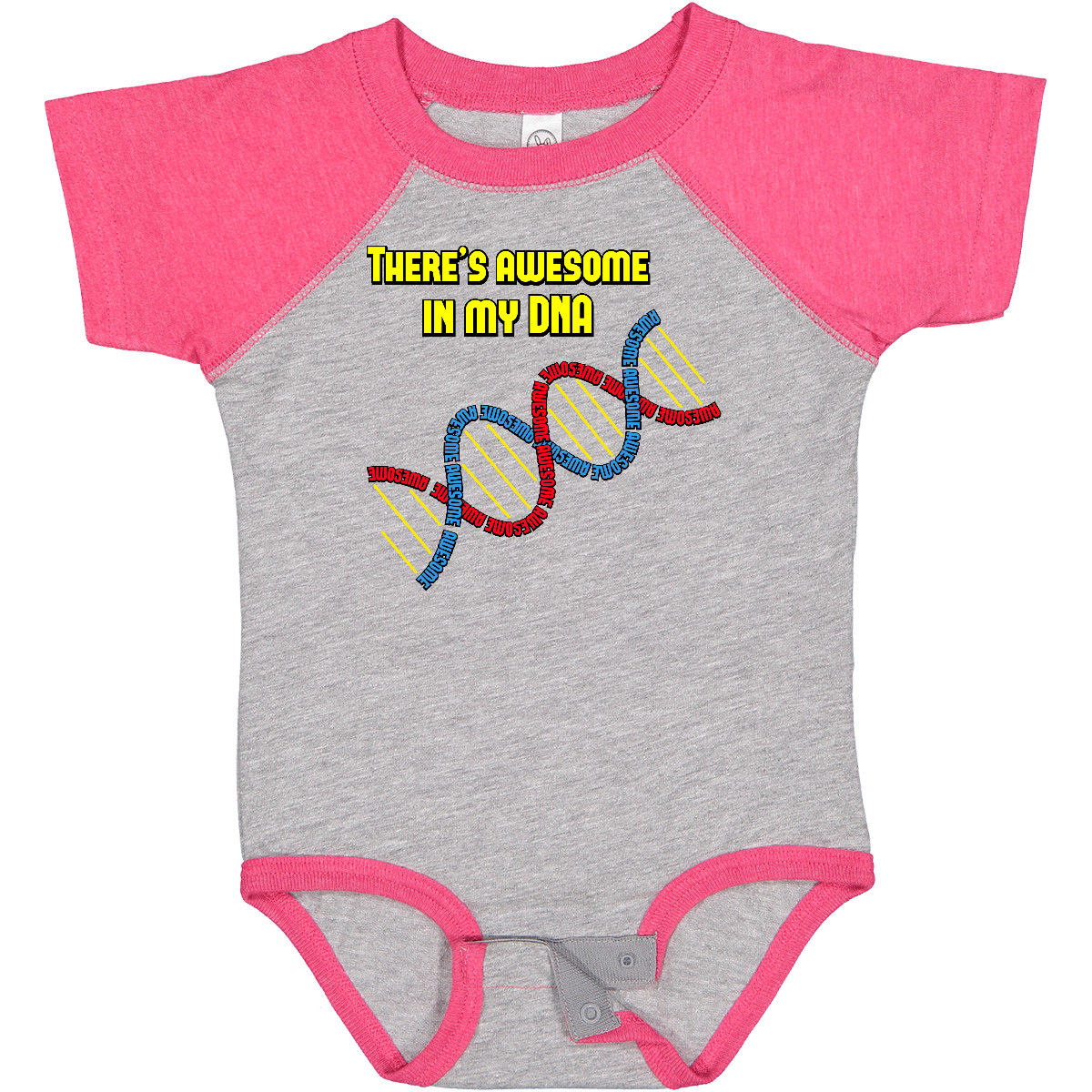 Inktastic Awesome DNA Baby Bodysuit Genetic Genes Science Funny Chemistry Infant - Picture 10 of 28