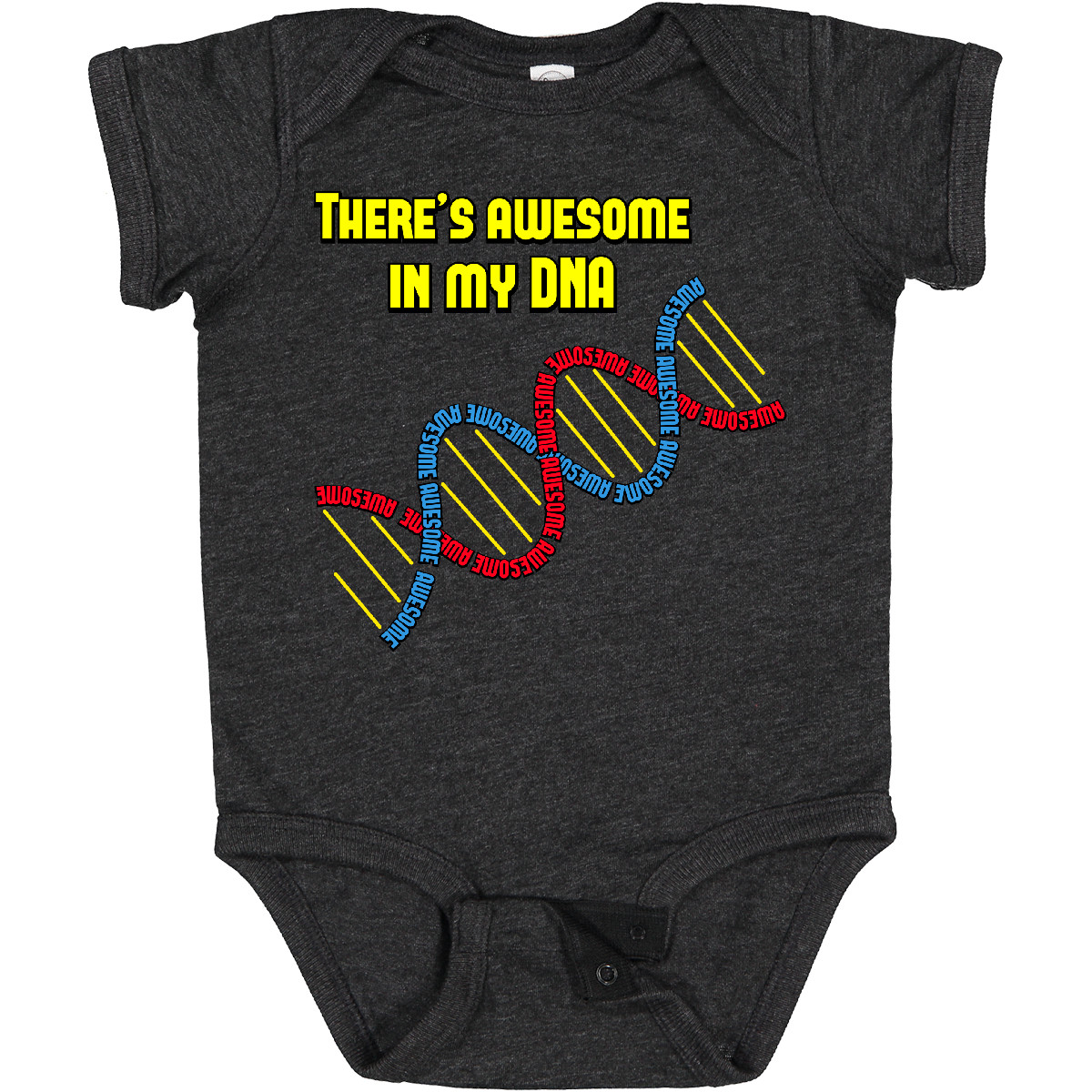 Inktastic Awesome DNA Baby Bodysuit Genetic Genes Science Funny Chemistry Infant - Picture 26 of 28