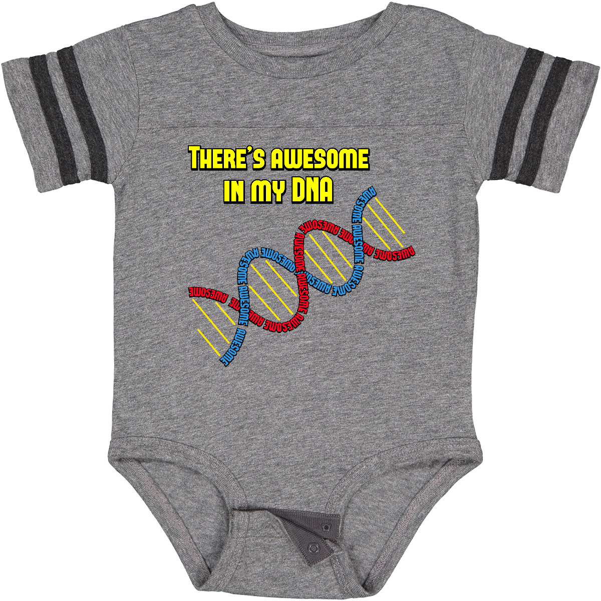 Inktastic Awesome DNA Baby Bodysuit Genetic Genes Science Funny Chemistry Infant - Picture 6 of 28