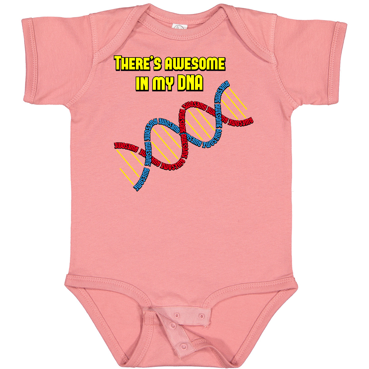 Inktastic Awesome DNA Baby Bodysuit Genetic Genes Science Funny Chemistry Infant - Picture 16 of 28