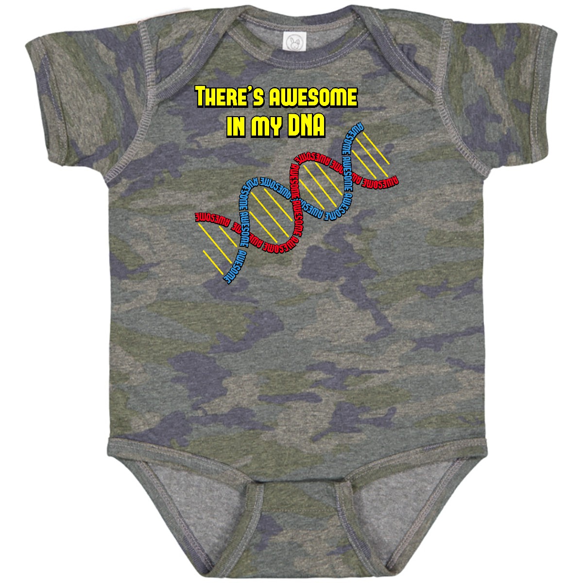 Inktastic Awesome DNA Baby Bodysuit Genetic Genes Science Funny Chemistry Infant - Picture 25 of 28