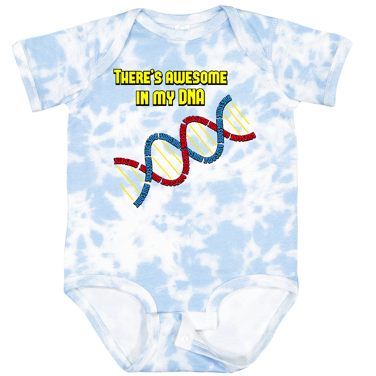 Inktastic Awesome DNA Baby Bodysuit Genetic Genes Science Funny Chemistry Infant - Picture 23 of 28