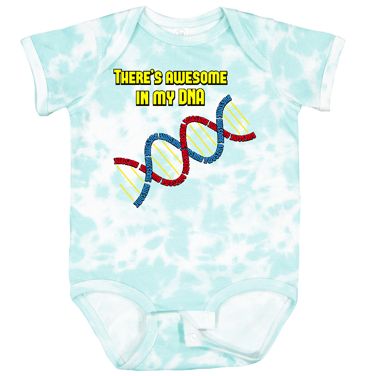 Inktastic Awesome DNA Baby Bodysuit Genetic Genes Science Funny Chemistry Infant - Picture 24 of 28